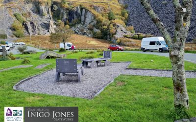 Inigo Jones’ Wales Slate Public Art Commission at Allt Ddu
